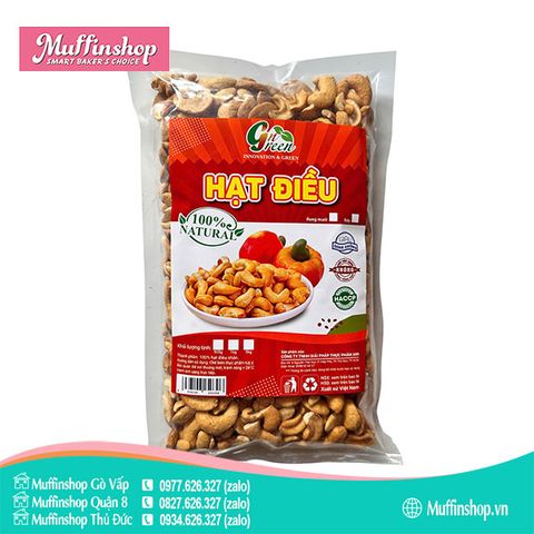 Hạt điều rang bể đôi - 1kg/ cây 10kg