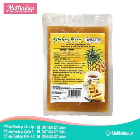 Nhân dứa HOMADE - NHÃN VÀNG 500gr