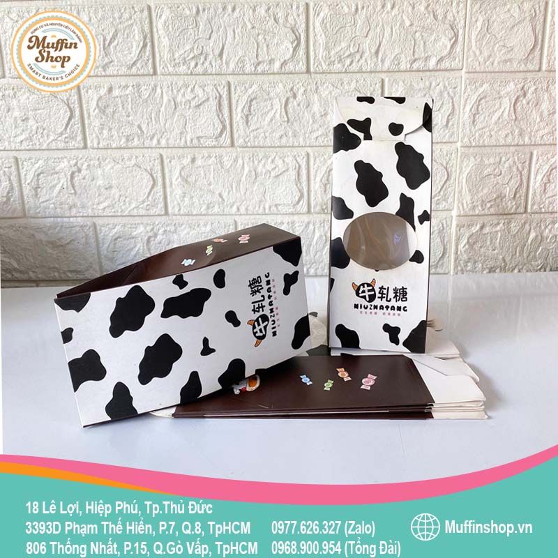 Hôp cupcake 1B nhiều màu