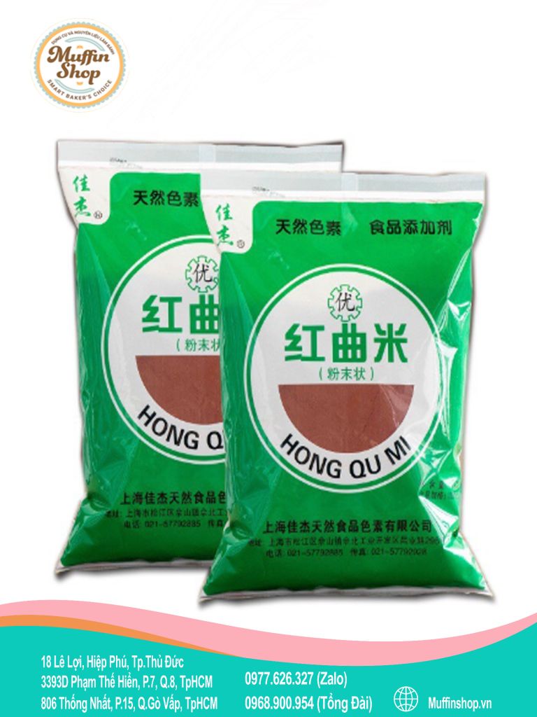 Bột men gạo đỏ/ Bột hồng cúc
