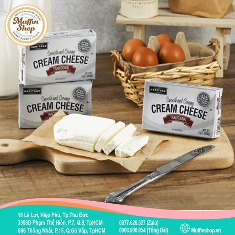 Cream cheese Heritage 226g