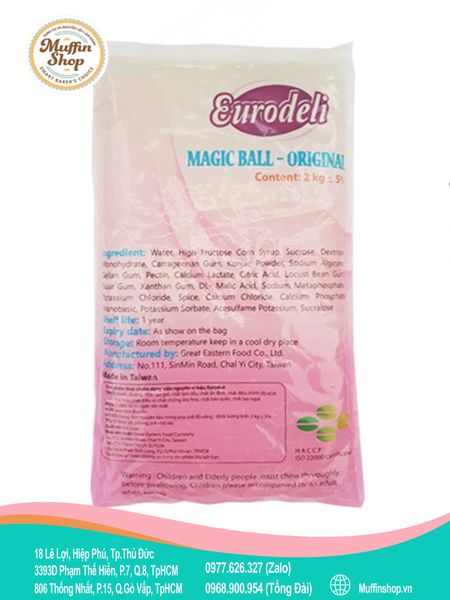 3Q TRẮNG Eurodeli túi 2kg - 6t/T