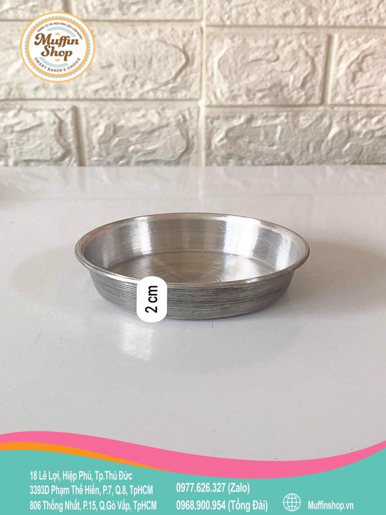 khuôn bánh da lợn 9 (8x2cm)