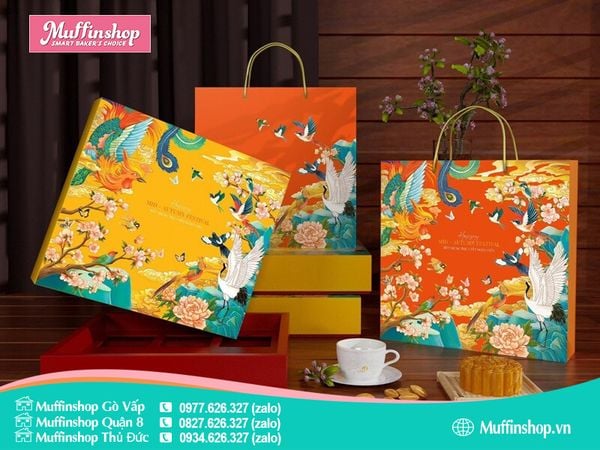 Hộp trung thu 6B Kim Phụng 150-250g