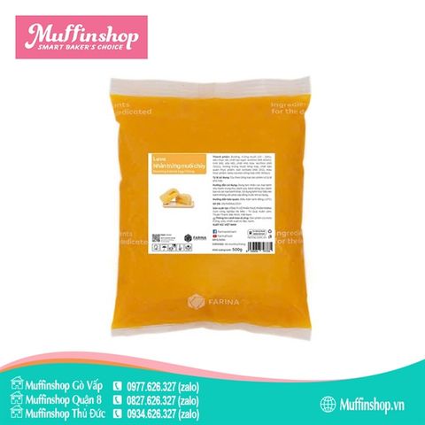 Nhân Lava TRỨNG MUỐI CHẢY 500gr - 36g/T