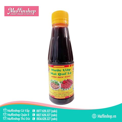 Rượu Mai Quế Lộ Cá Ngựa 200ml - 24c/T