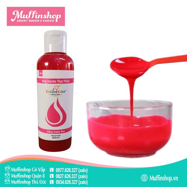 Màu Socola 80ml HỒNG CÁNH SEN C004