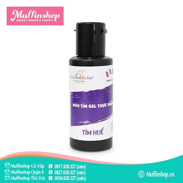 Màu Unicorn Gel 28gr TÍM HUẾ D31