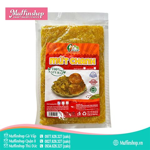 Mứt chanh xanh cắt sợi