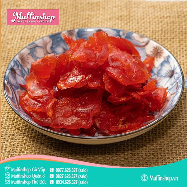 Mứt gừng đỏ NGUYÊN - 5kg/T