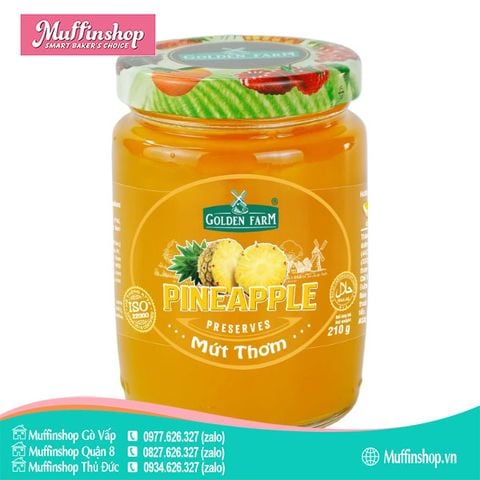 Mứt Golden Farm 210gr THƠM - 12h/T