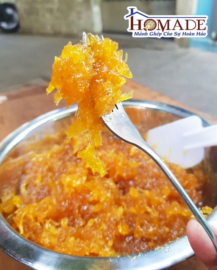 Nhân dứa HOMADE - NHÃN XANH 500gr