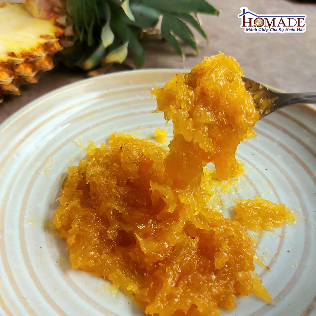 Nhân dứa HOMADE - NHÃN XANH 500gr
