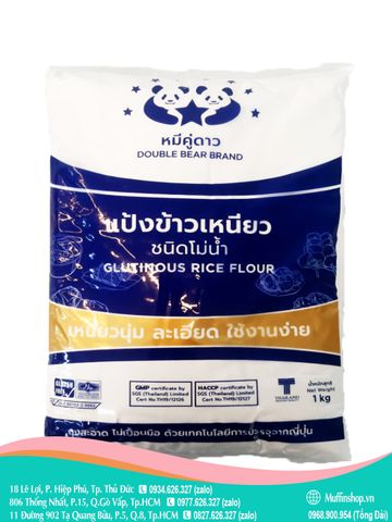 Bột nếp Thái Double Bear