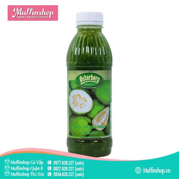 Sinh tố ỔI XANH Osterburg 1L - 12c/T