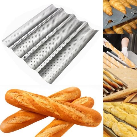 Khay bánh mì 3 rãnh