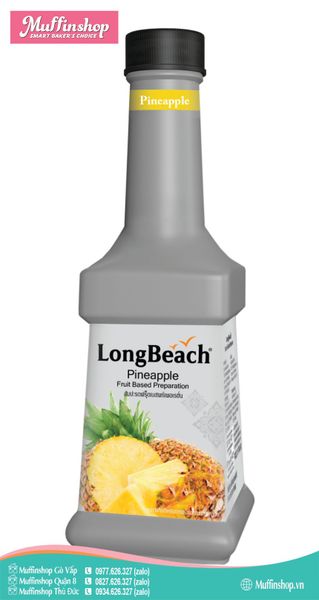 Mứt Longbeach DỨA/ THƠM 900ml - 6c/T