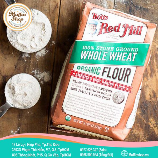 Bột mì nguyên cám Bob's Redmill ORGANIC