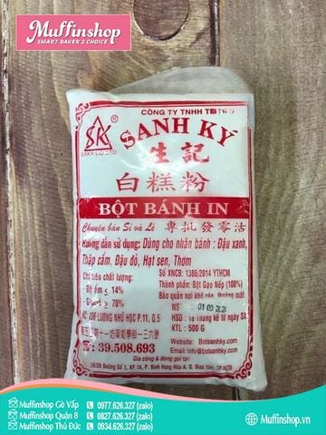 Bột BÁNH IN Sanh Ký 500gr - 20g/bao