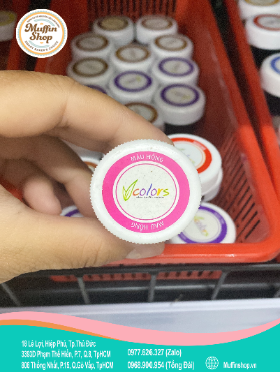 Màu hồng 15g - Vcolor