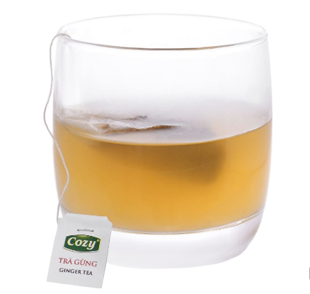 Trà Cozy túi lọc GỪNG 25 gói - 36h/T