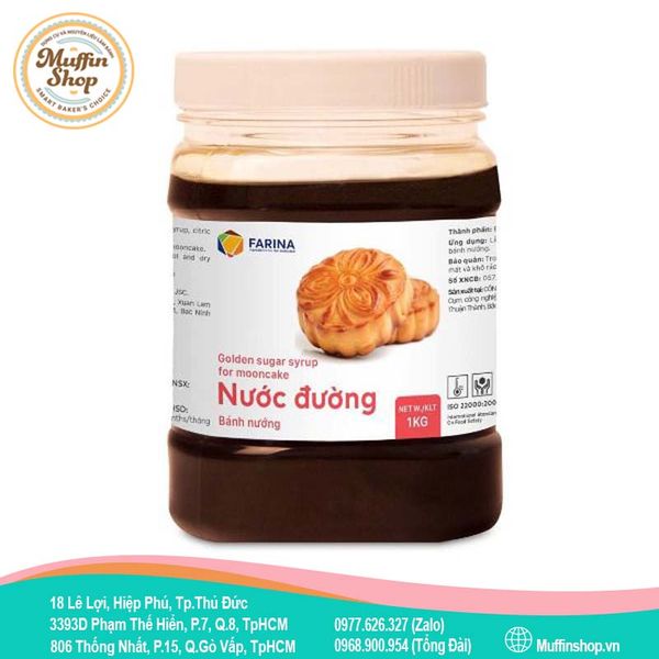 Nước đường bánh nướng Farina 1kg