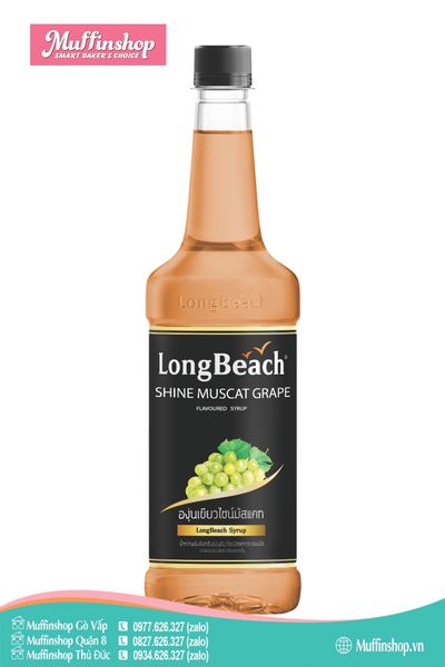 Siro Longbeach NHO MẪU ĐƠN 740ml - 12c/T