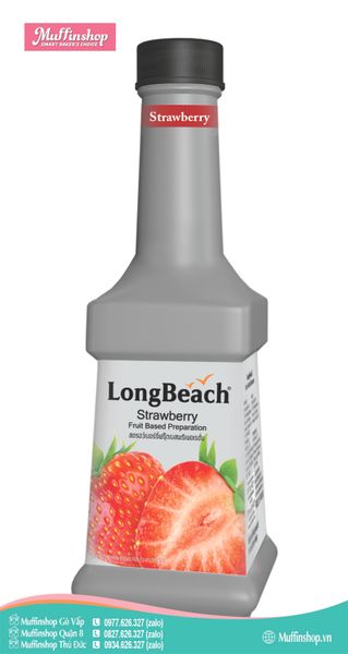 Mứt Longbeach DÂU TÂY 900ml - 6c/T
