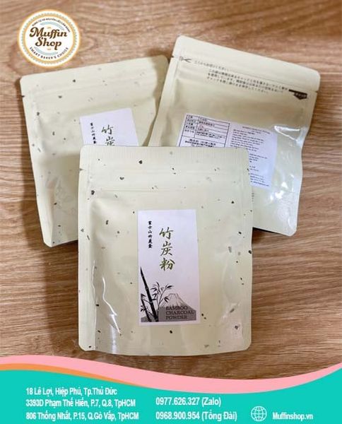 Bột than tre Nhật - 50gr