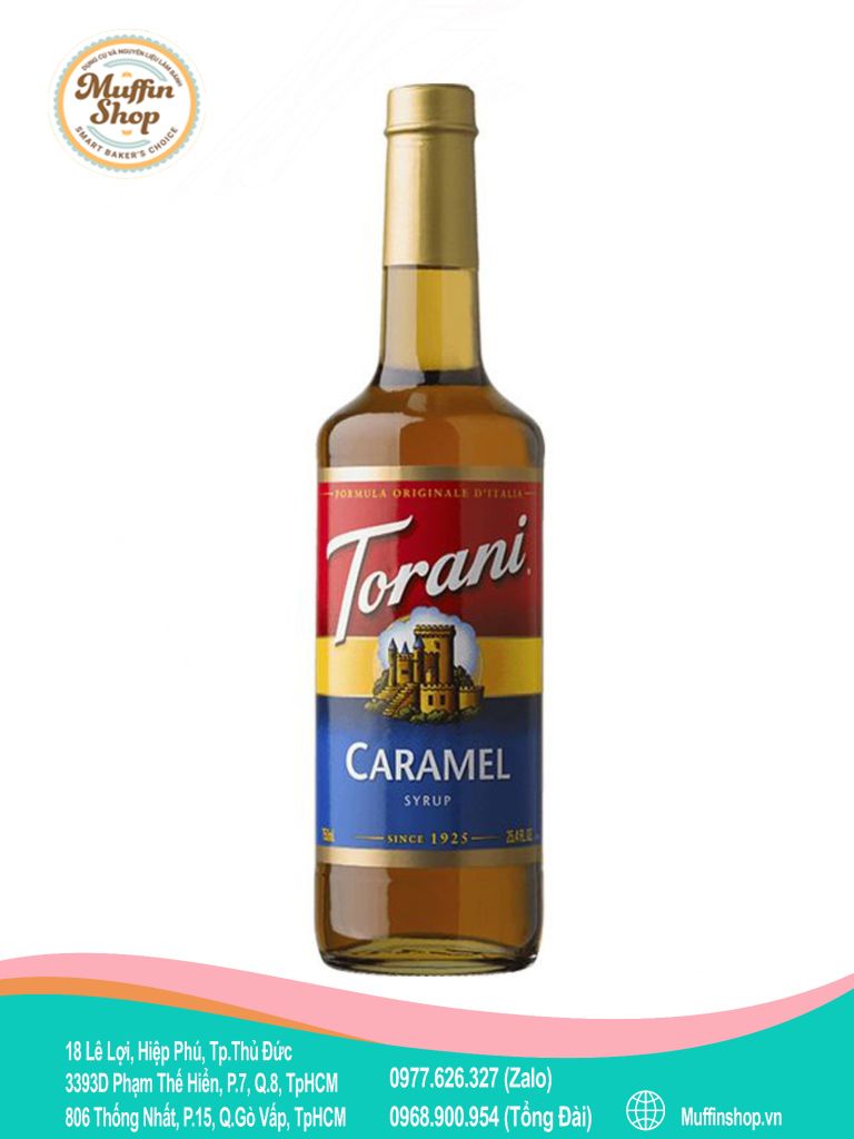 Siro Torani CARAMEL 750ml - 12c/T