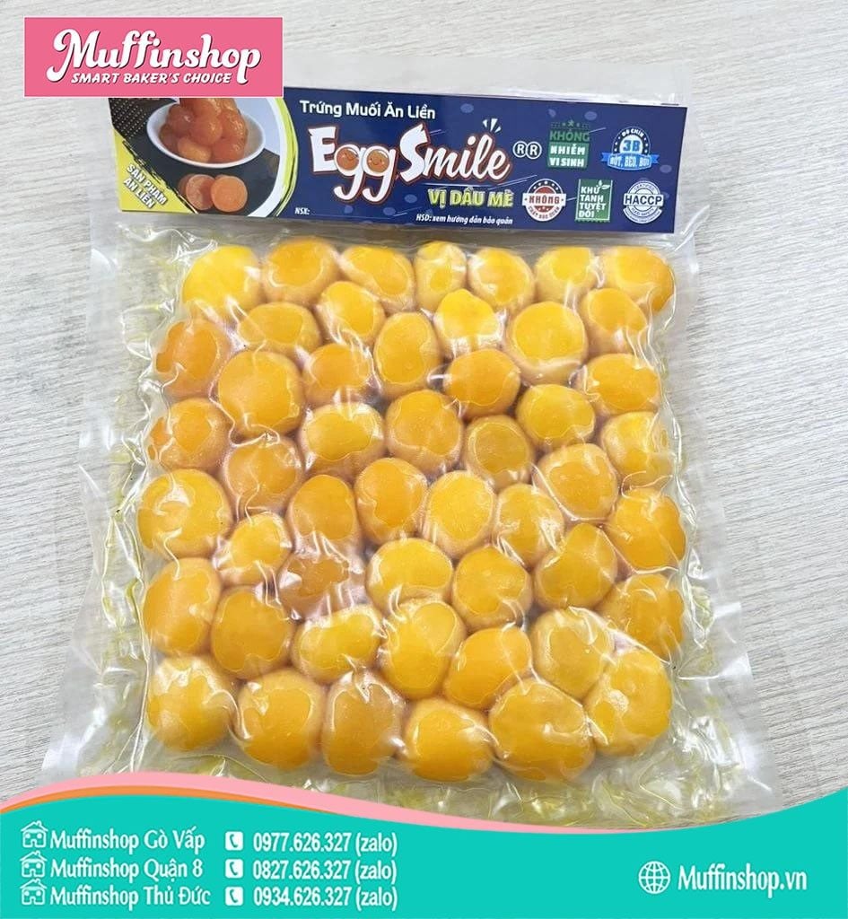Eggsmile vị dầu mè 12gr (nhãn xanh)