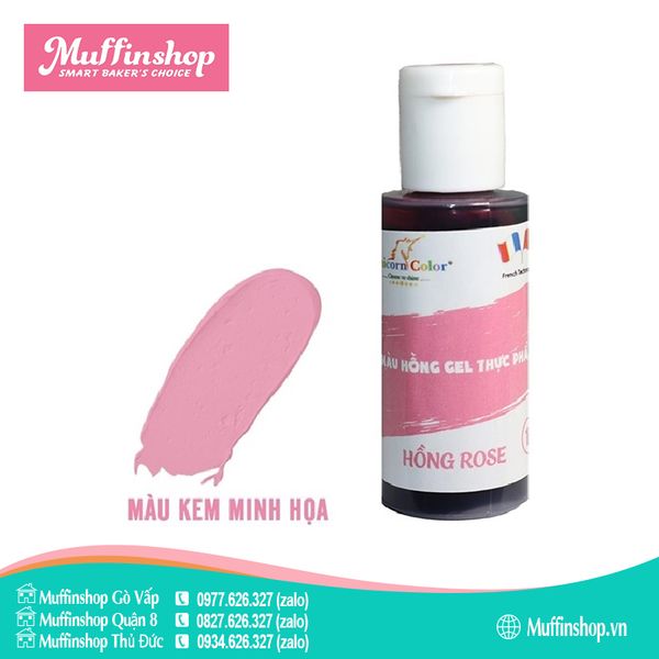 Màu hồng dâu 60g - Unicorn