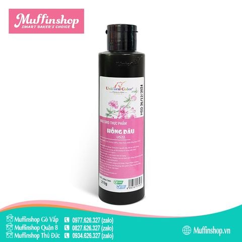 Màu hồng dâu 210g - Unicorn