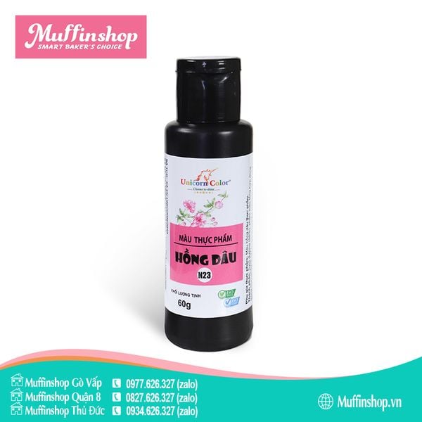 Màu hồng dâu 60g - Unicorn
