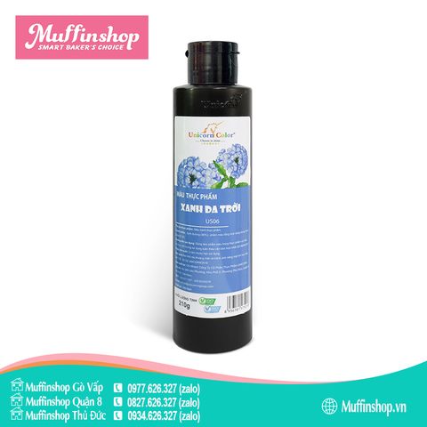 Màu xanh da trời 210g - Unicorn