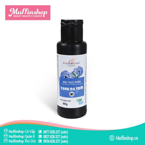 Màu xanh da trời 60g - Unicorn