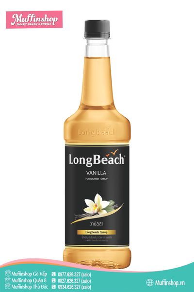 Siro Longbeach VANILLA 740ml - 12c/T