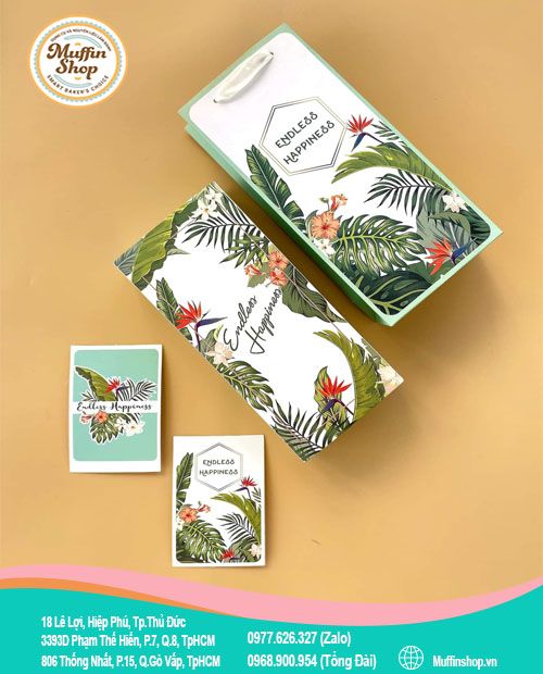 Bộ túi hộp Vườn Cây Xanh