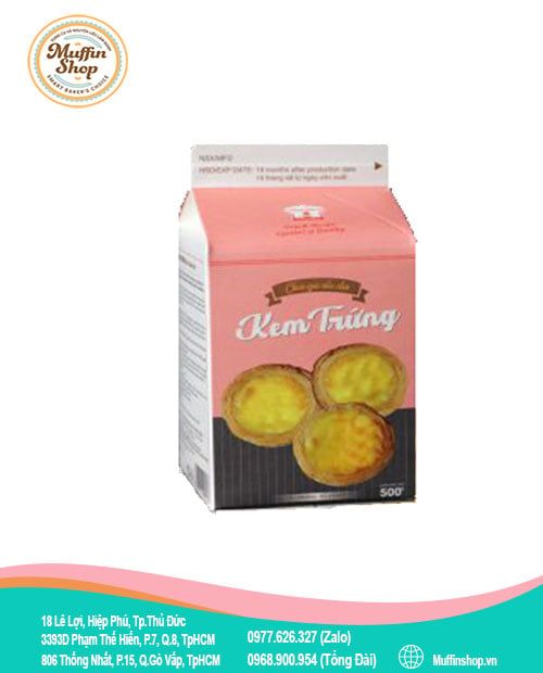 Kem trứng phô mai MINI 500gr