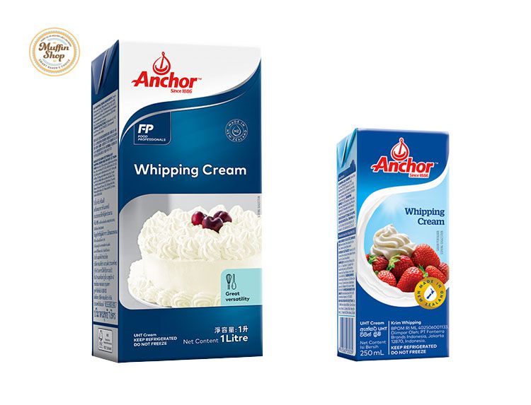 Whipping Cream Anchor 1L - 12h/T