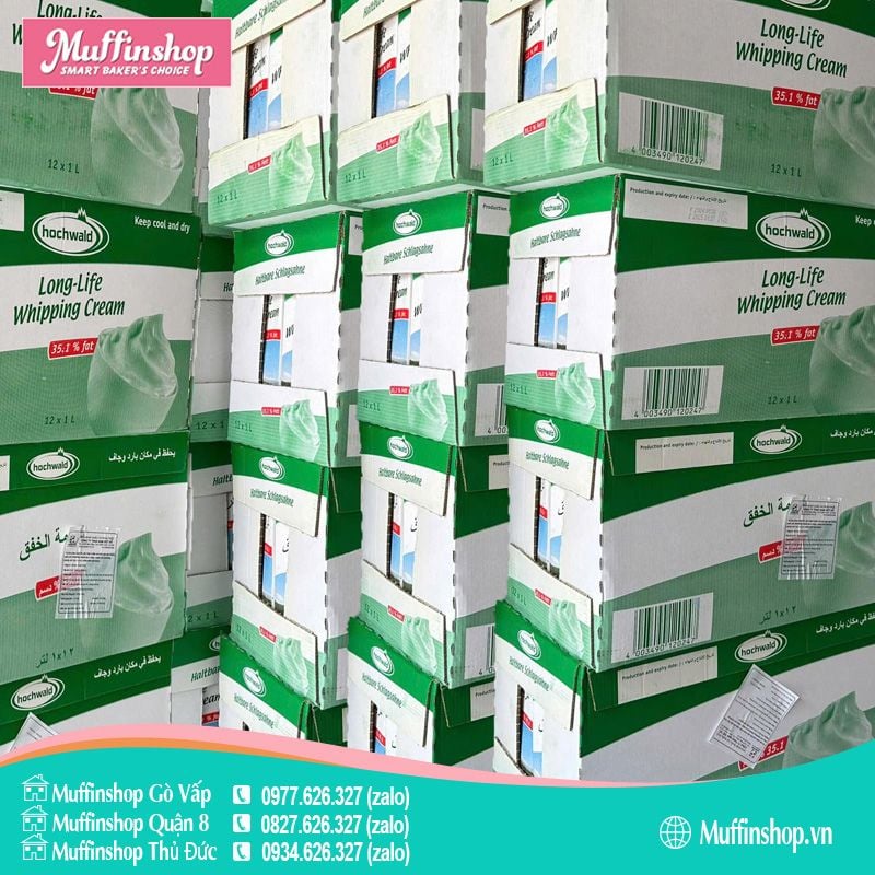 Whipping Cream Hochwald 1L - 12h/T