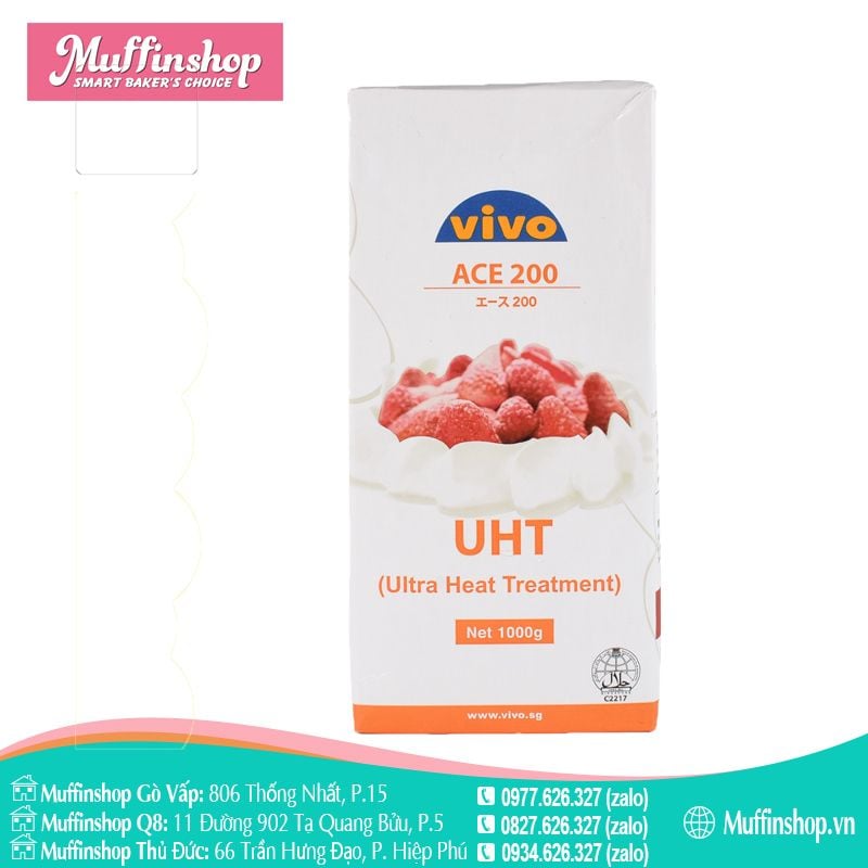 Topping Cream VIVO ACE 200 - 1lit