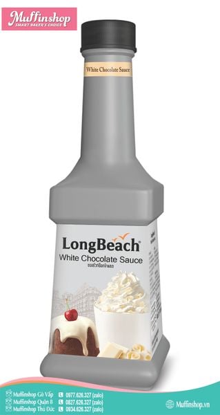 Sốt Longbeach SOCOLA TRẮNG 90ml - 6c/T