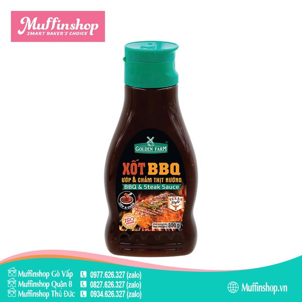 Xốt BBQ Golden Farm 300g - 24c/T