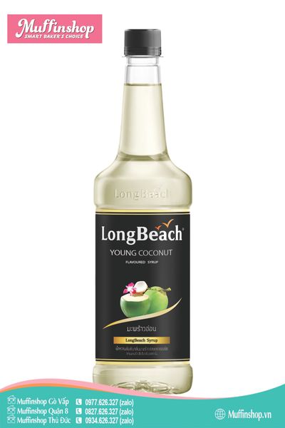 Siro Longbeach DỪA NON 740ml - 1T/12c