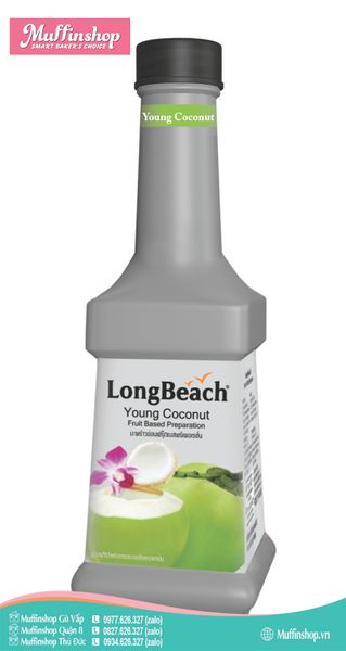 Mứt Longbeach DỪA NON 900ml - 6c/T