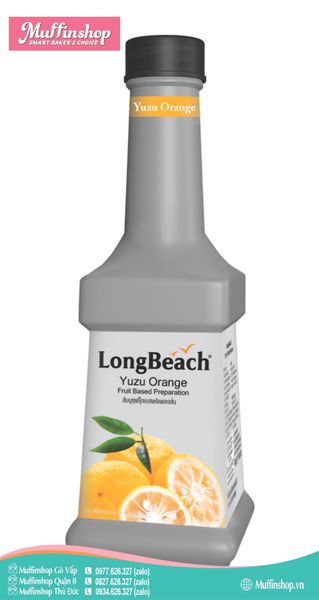 Mứt Longbeach CAM YUZU 900ml - 6c/T