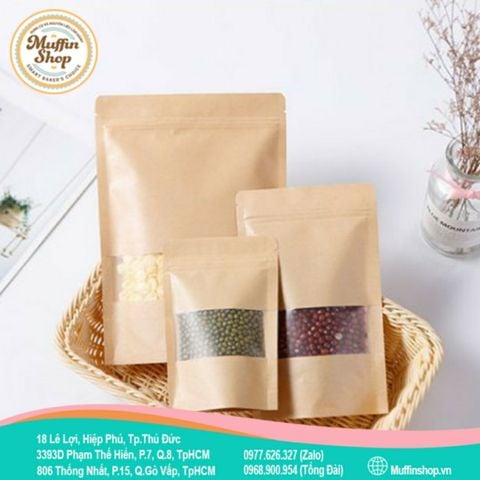 Túi zip kraft TRUNG 30x20