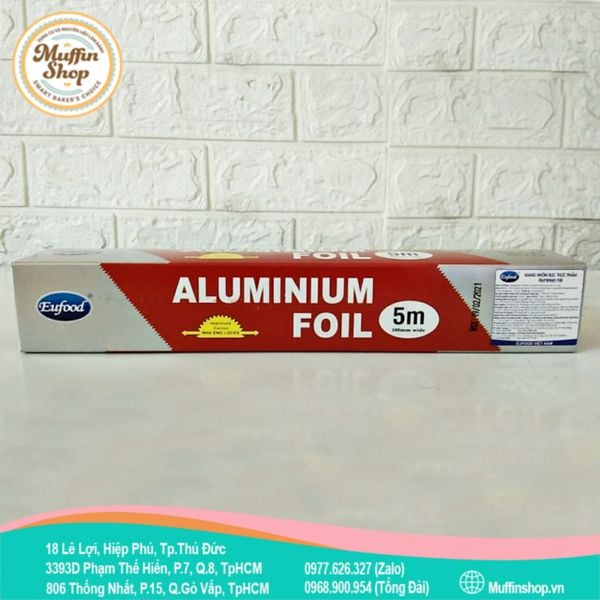 Giấy nhôm vừa EUFOOD 45x5m