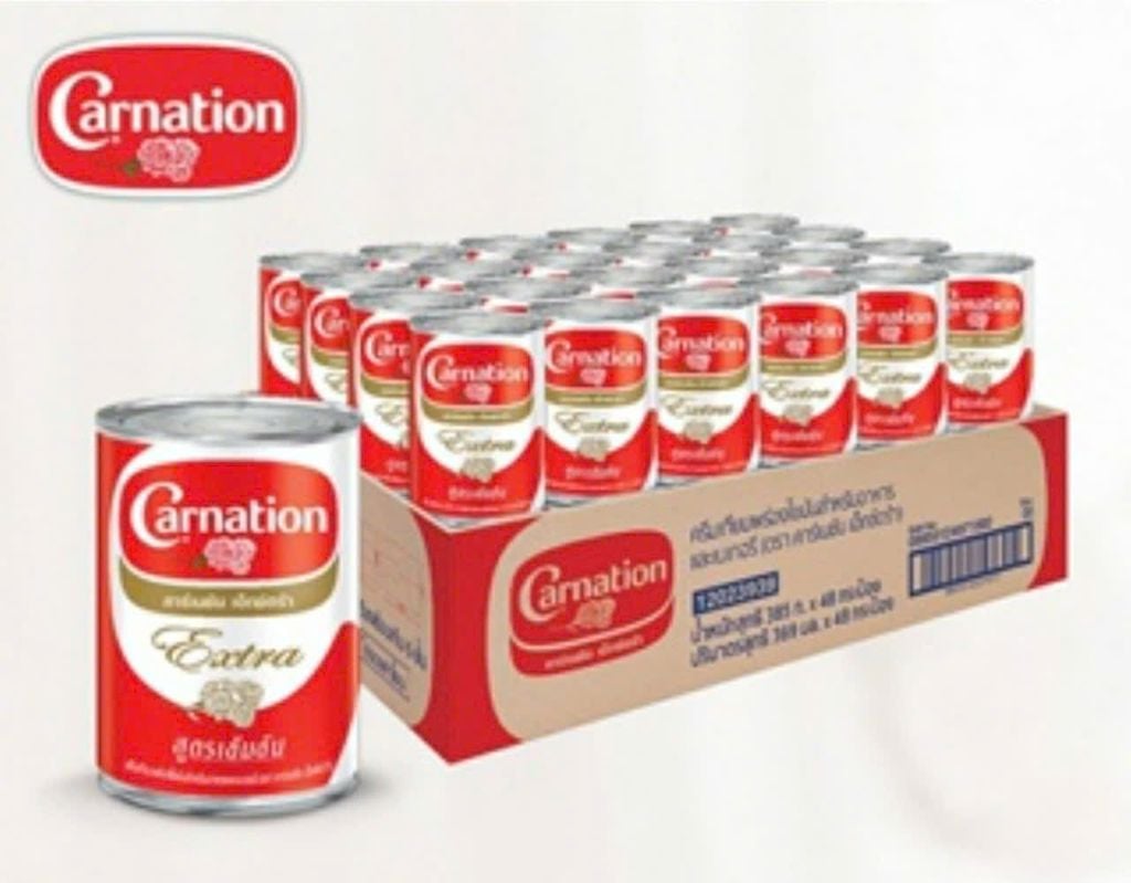 Sữa 3 bông hồng Carnation Extra 385gr - 48lon/T
